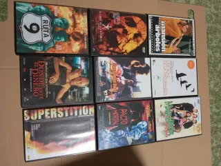 Lote 63 películas DVD (Crimen, Drama, Thriller)