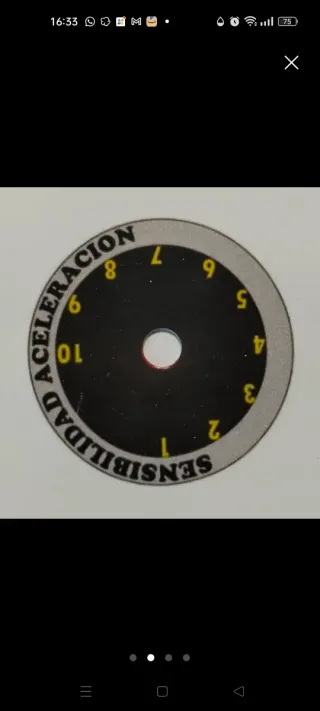 Roldanas Regulación Mando Profesor Motor