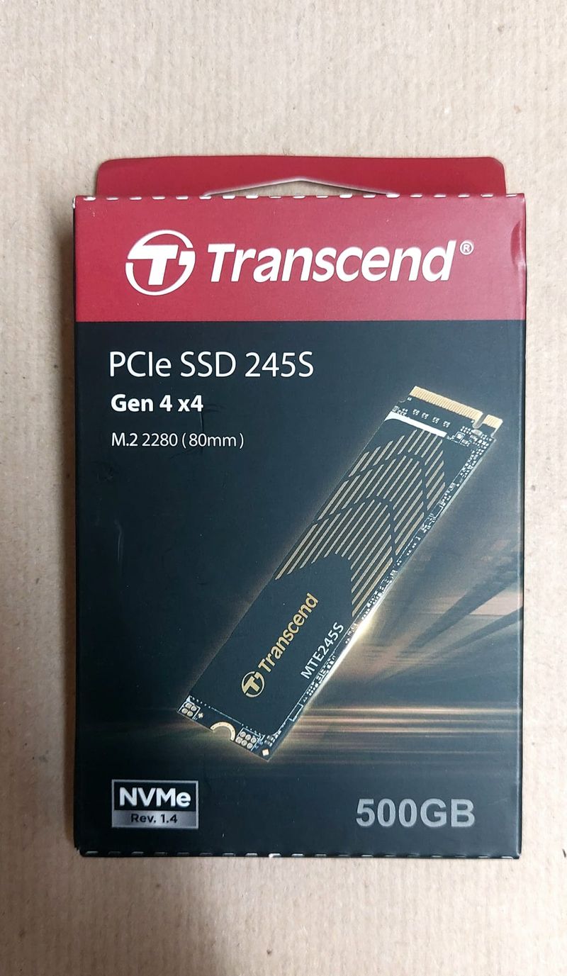 SSD 500GB PCIe Transcend 245S M.2 2280 *Nuevo*