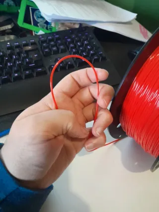 Filamento TPU 95A Rosso