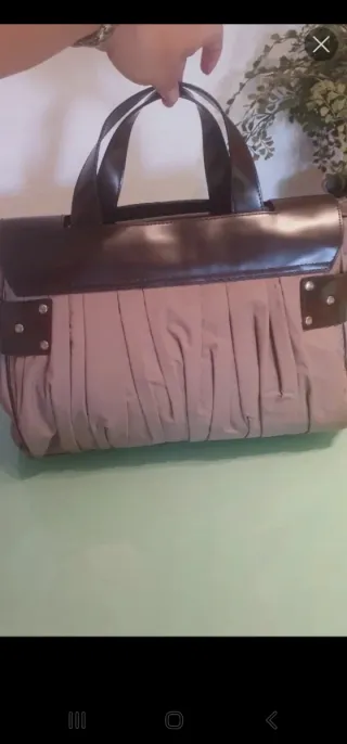 Bolso Bimba y Lola Beige/Marrón Original