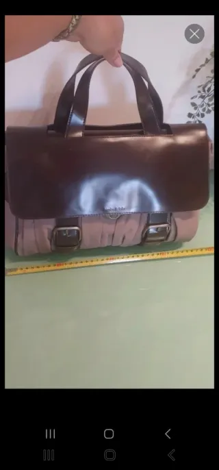 Bolso Bimba y Lola Beige/Marrón Original