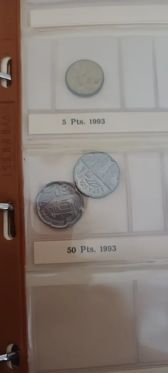 Monedas 50 Pesetas 1992-1997