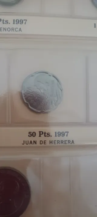 Monedas 50 Pesetas 1992-1997
