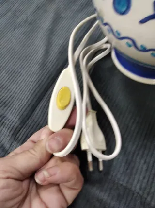 Lampara infantil pescaditos cerámica