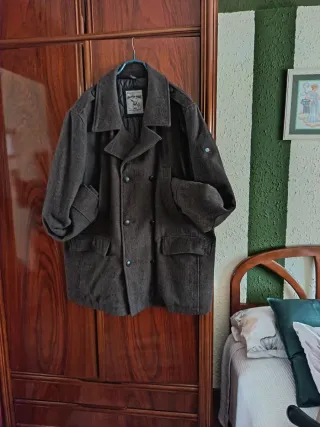 Chaquetón hombre verde oscuro XXL
