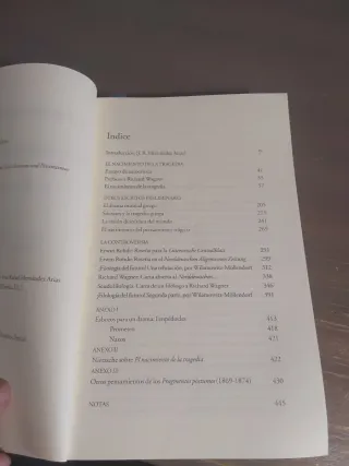 El nacimiento de la tragedia: o helenismo y pes...