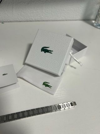 Pulsera Lacoste Plata