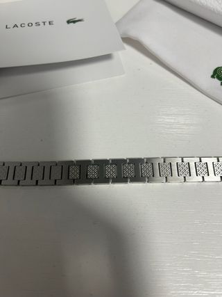 Pulsera Lacoste Plata