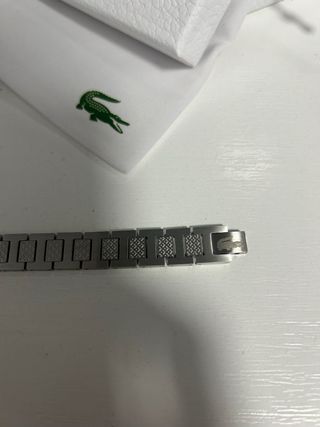 Pulsera Lacoste Plata