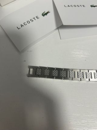 Pulsera Lacoste Plata