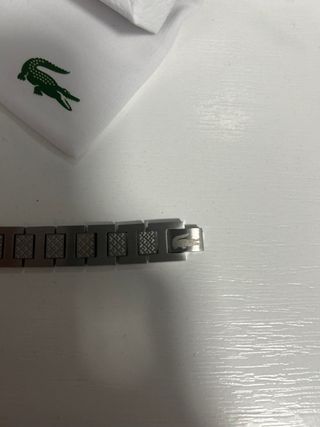 Pulsera Lacoste Plata