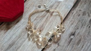 Collana Butler & Wilson fiori cristallo