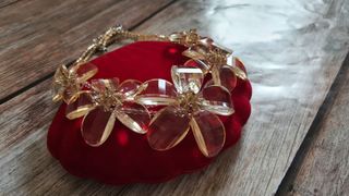 Collana Butler & Wilson fiori cristallo