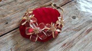 Collana Butler & Wilson fiori cristallo