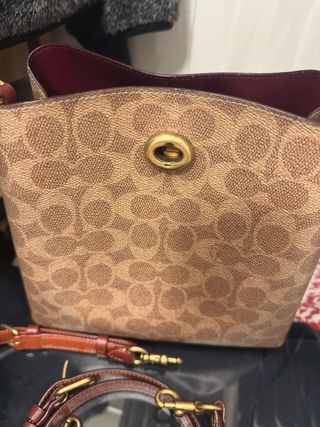 Bolso Coach Willow Lona Firma