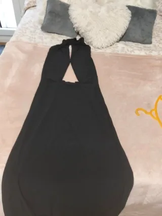 Vestido largo negro fiesta/graduación