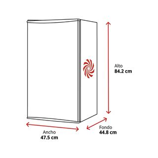 Congelador OK. Mediano Blanco