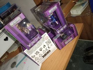 Set 4 Action Figure Wednesday Metalfigs