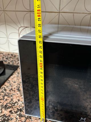 Microondas Mandine 800W Grill 1000W Inox