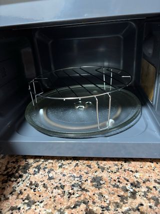 Microondas Mandine 800W Grill 1000W Inox