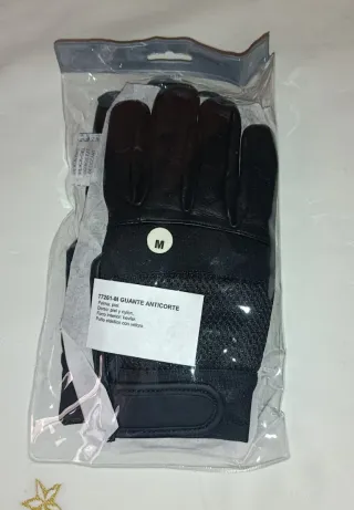 Guantes anticorte negros