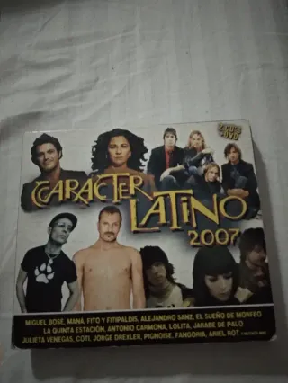 CD + DVD Caracter Latino 2007