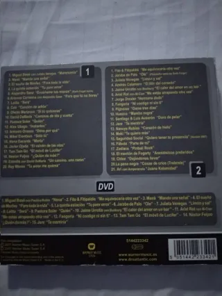 CD + DVD Caracter Latino 2007