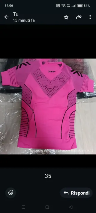 Maglia sportivaX- BIONIC rosa