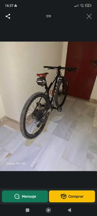 Bicicleta Scott Talla XL