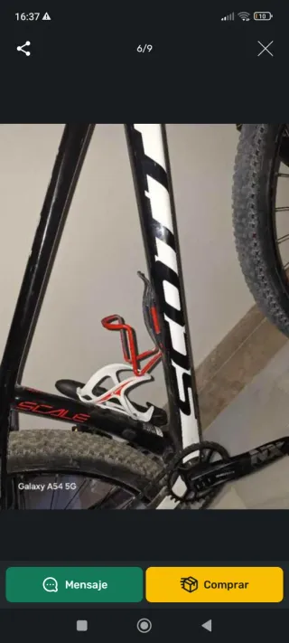 Bicicleta Scott Talla XL