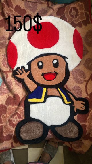 Alfombra personalizada Toad