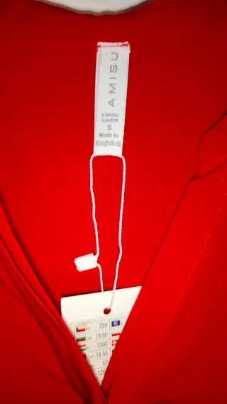 Lote 2 camisas mujer, 1 de Primark y 1 New Yorker