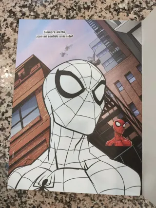 Libro para colorear Spiderman Happy Color Marvel