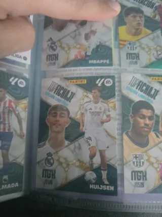 Lote de cromos de fútbol