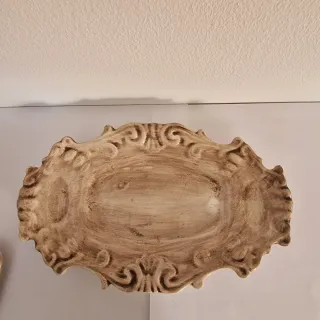 Sopera Vintage Cerámica Flores