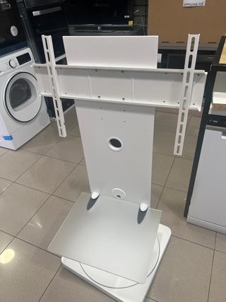 Mesa TV Gisan Blanca Cristal Templado