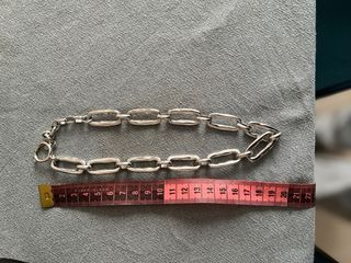 Conjunto Malababa collar y pulsera plata