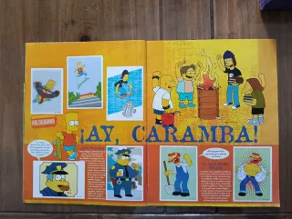 Álbum Cromos Simpsons La Colección Springfield II