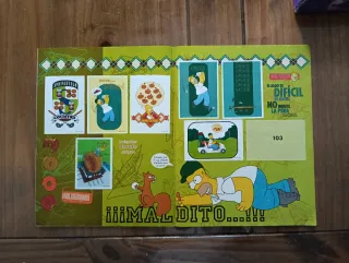 Álbum Cromos Simpsons La Colección Springfield II