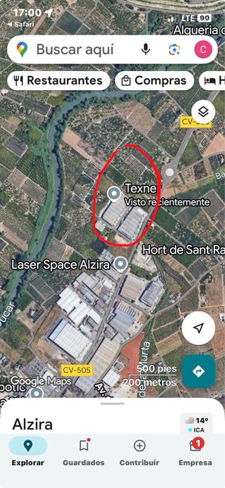 Alquilo nave en Alzira