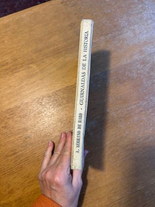 Libro Guirnaldas de la Historia