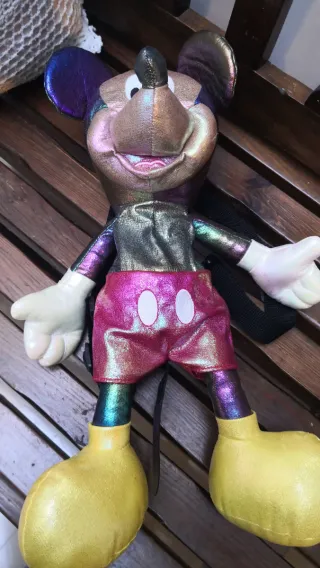Mochila Mickey Disney Holográfica