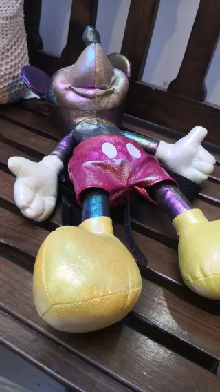 Mochila Mickey Disney Holográfica