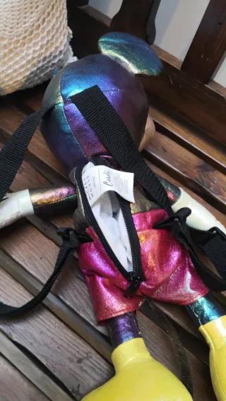 Mochila Mickey Disney Holográfica