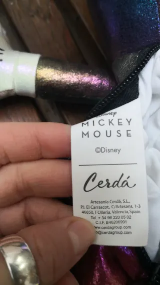 Mochila Mickey Disney Holográfica