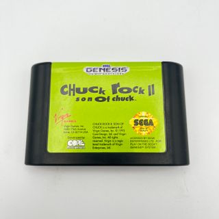 Chuck Rock II 2 Son of Chuck (Sega Genesis, 1993)