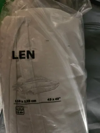 Almohada y funda nórdica cuna IKEA