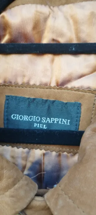 Cazadora Piel Giorgio Sappini Talla 56