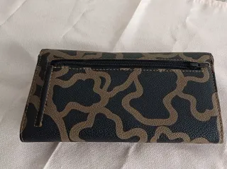 Monedero Tous Negro y Marrón